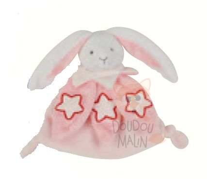  les luminescents lapin rose blanc etoile 